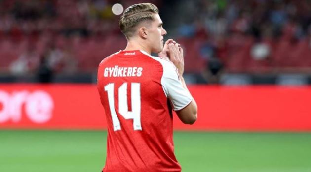 Viktor Gyokeres không được tin tưởng