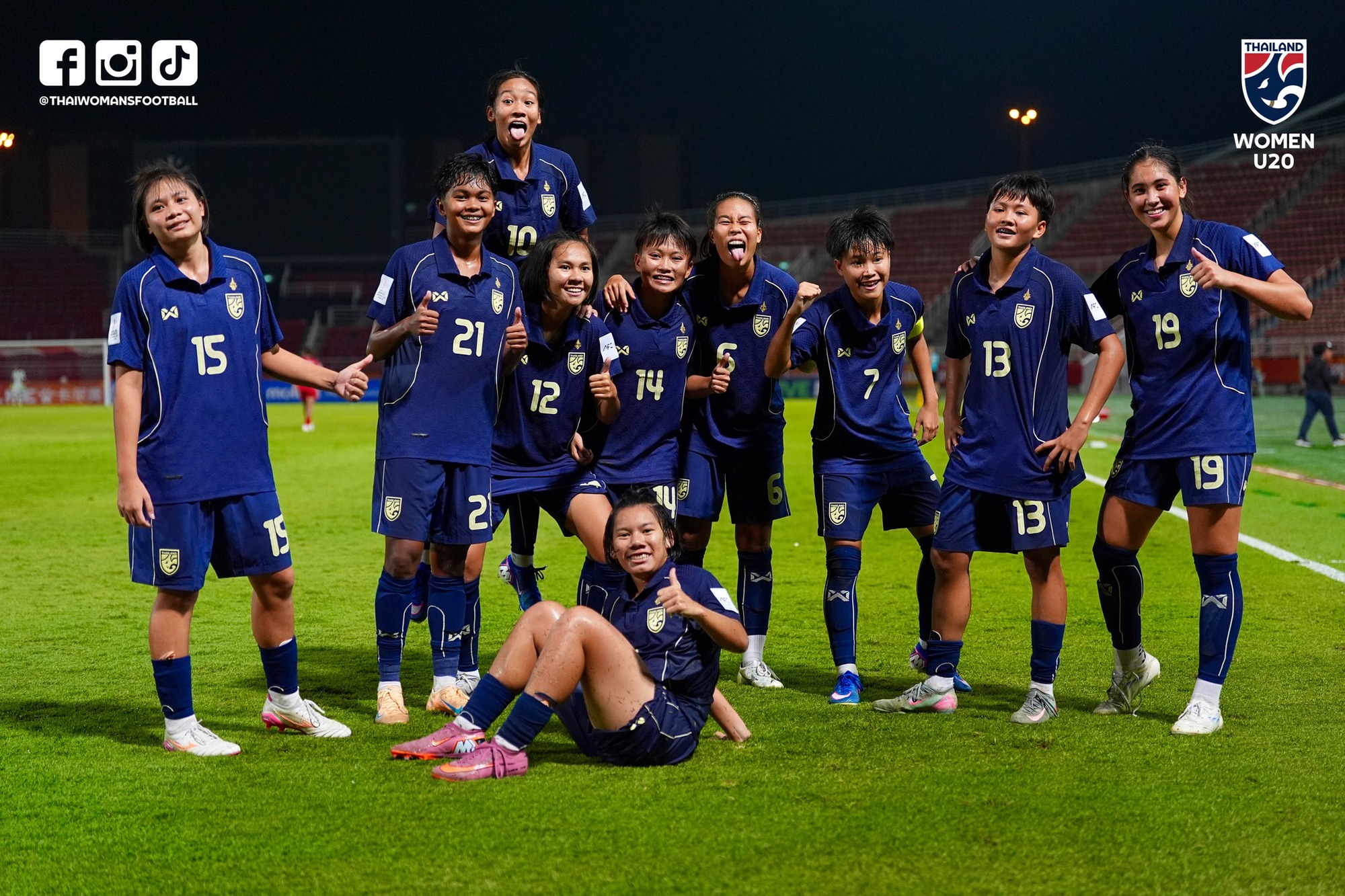 U20 nữ Thái Lan hưởng penalty