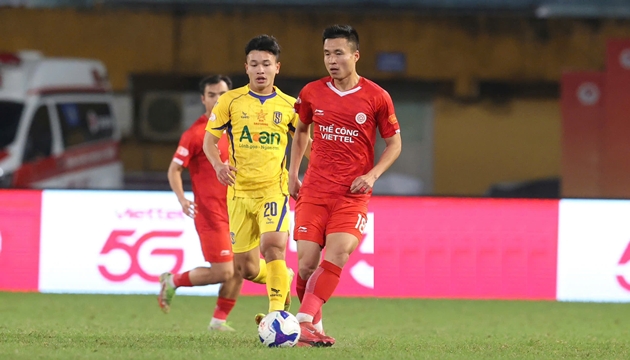 Thầy trò HLV Popov quyết tâm giành 3 điểm trên sân Vinh.