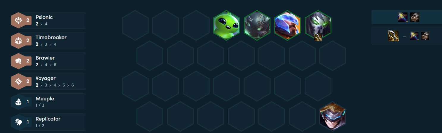 Pyke Thời Không giữ máu đầu game mạnh DTCL mùa 17