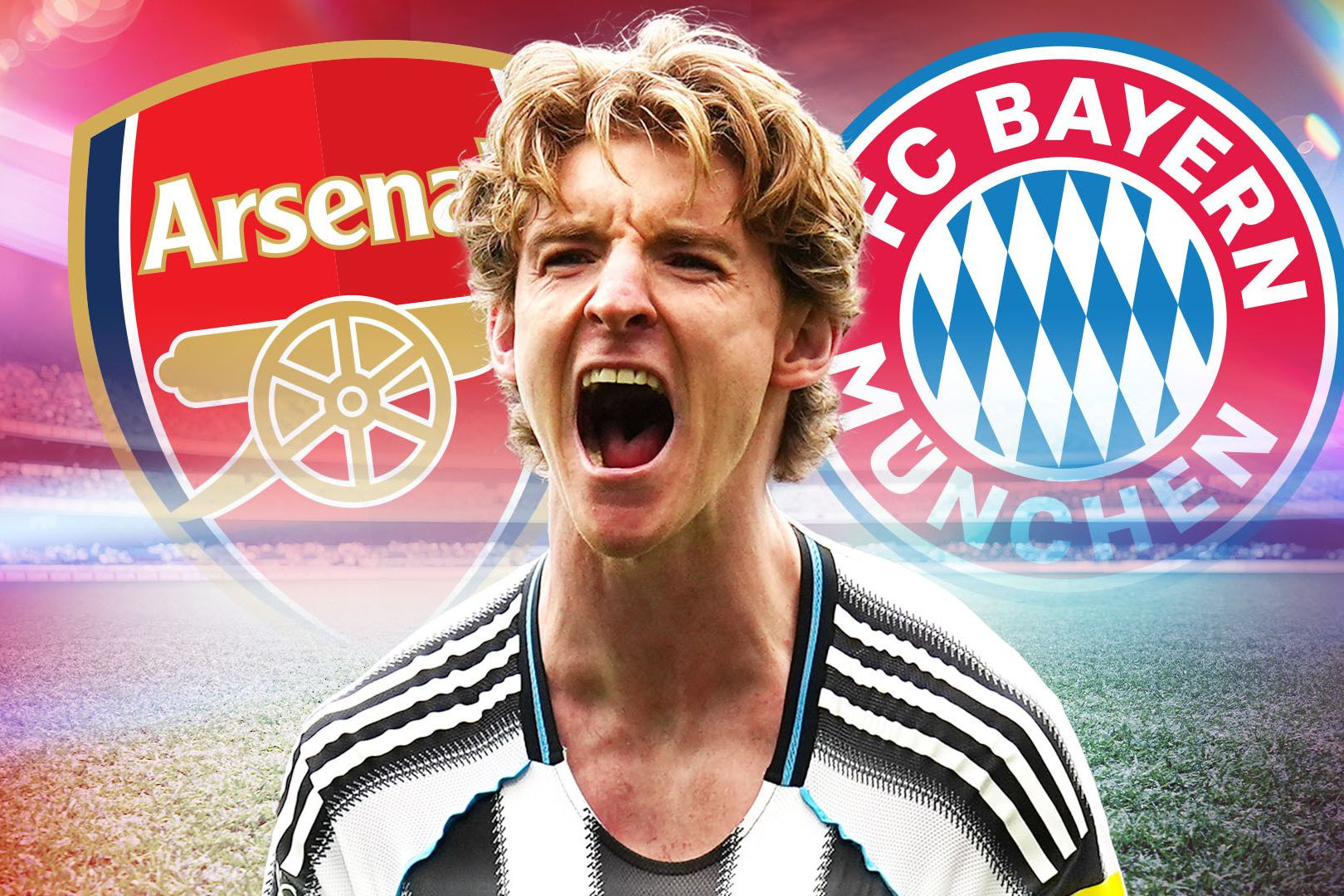 Anthony Gordon đang được Arsenal và Bayern quan tâm