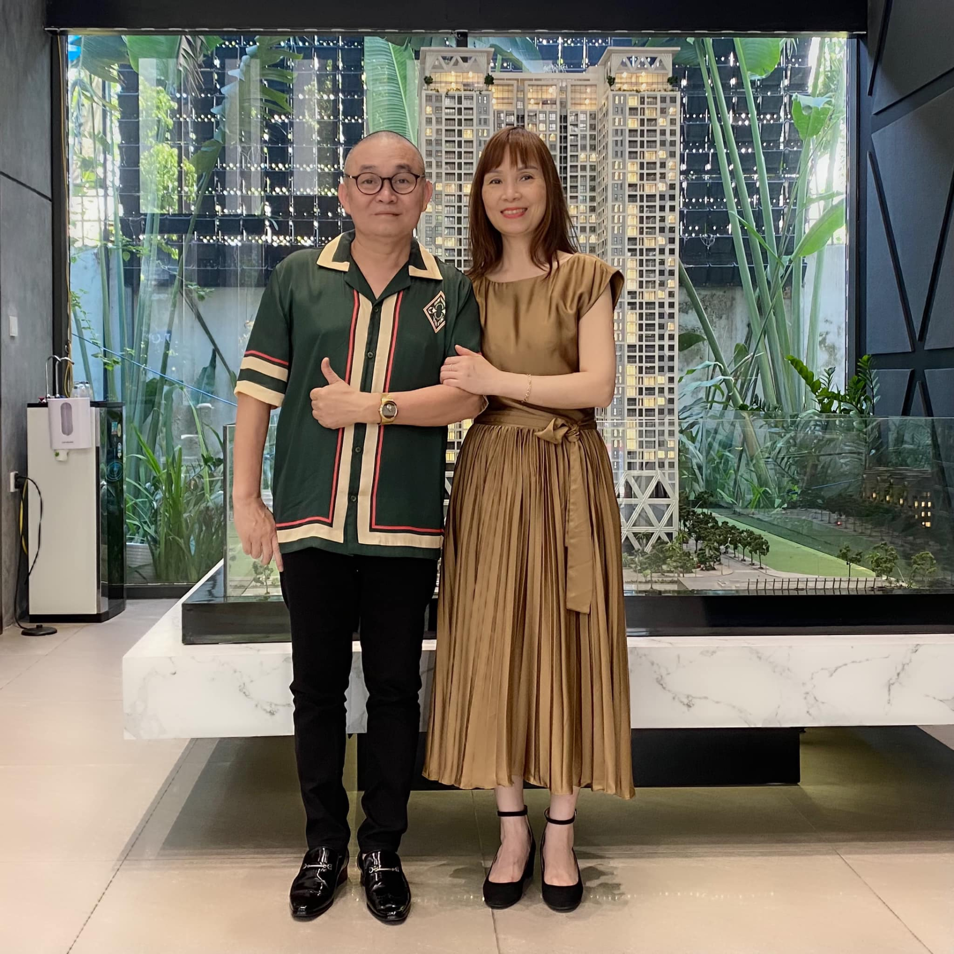 Xuân Hinh và bà xã Nguyễn Phương Lan