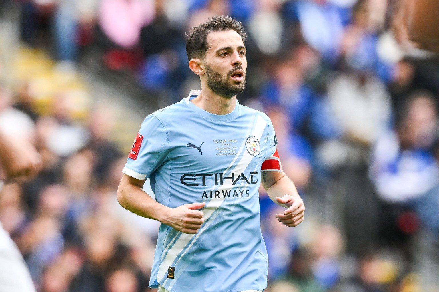 Bernardo Silva nhiều khả năng gia nhập Man City Bernardo Silva trong màu áo Man City