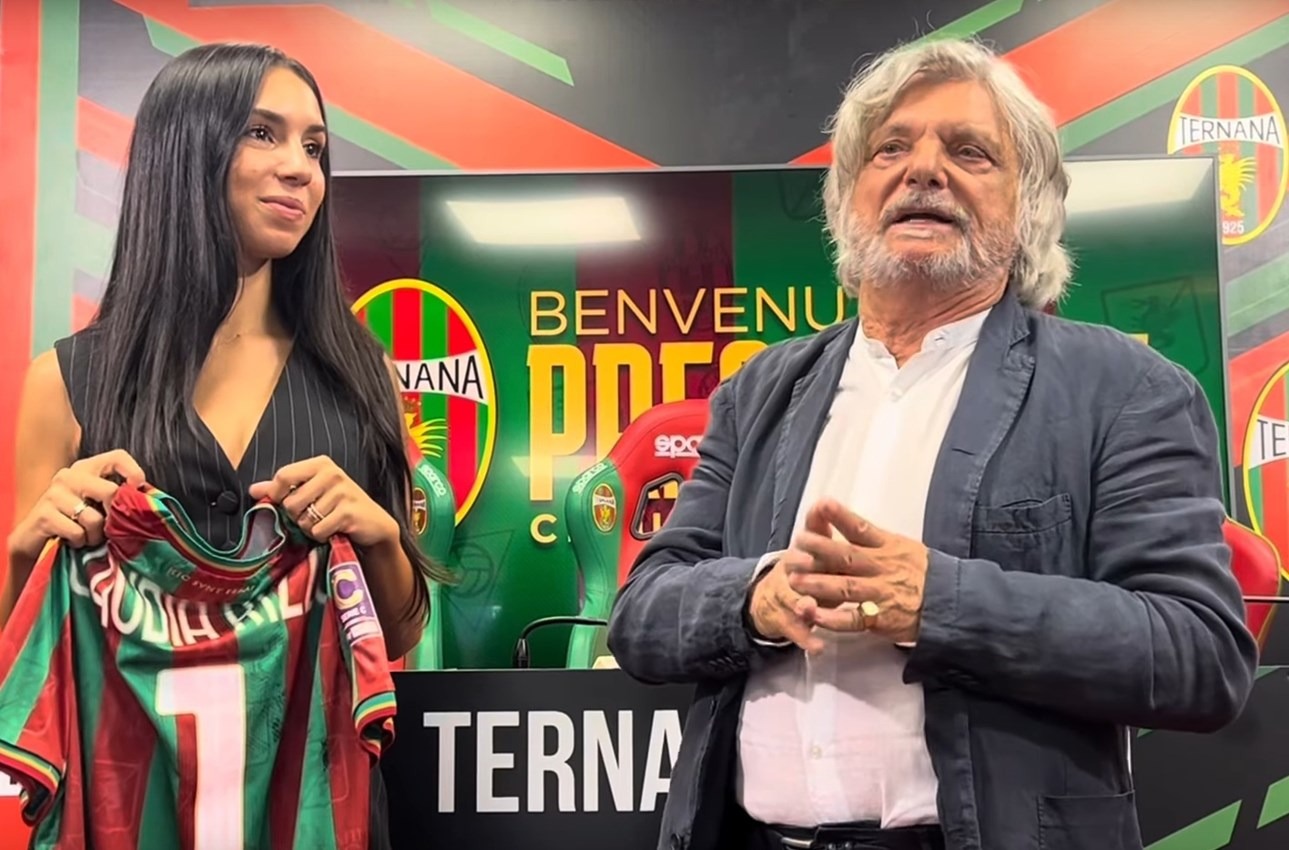 Chủ tịch Claudia Rizzo cùng tỷ phú Gianluigi Rizzo