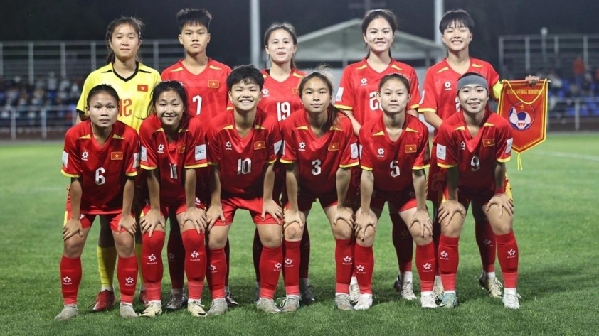 U17 nữ Việt Nam thi đấu tại tứ kết U17 nữ châu Á