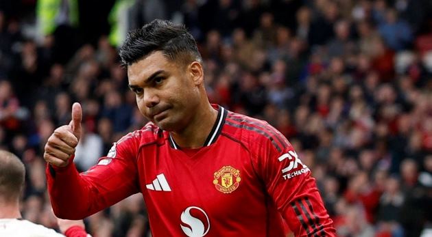 Casemiro thi đấu xuất sắc ở MU