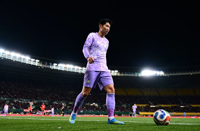 Son khả năng chuẩn bị dự kỳ World Cup cuối. Son Heung-min chuẩn bị cho World Cup cuối cùng