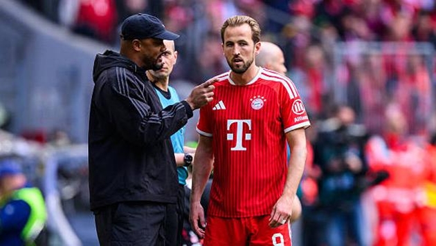 Harry Kane là trụ cột trên hàng công Bayern Munich. Harry Kane trên hàng công Bayern