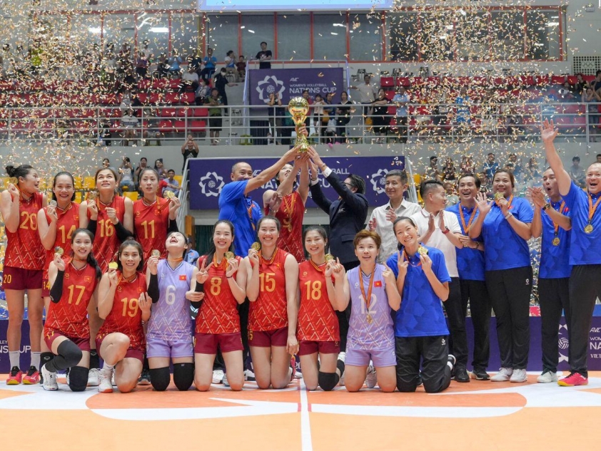 Bóng chuyền nữ Việt Nam đang thống trị AVC Cup 3 mùa liên tiếp