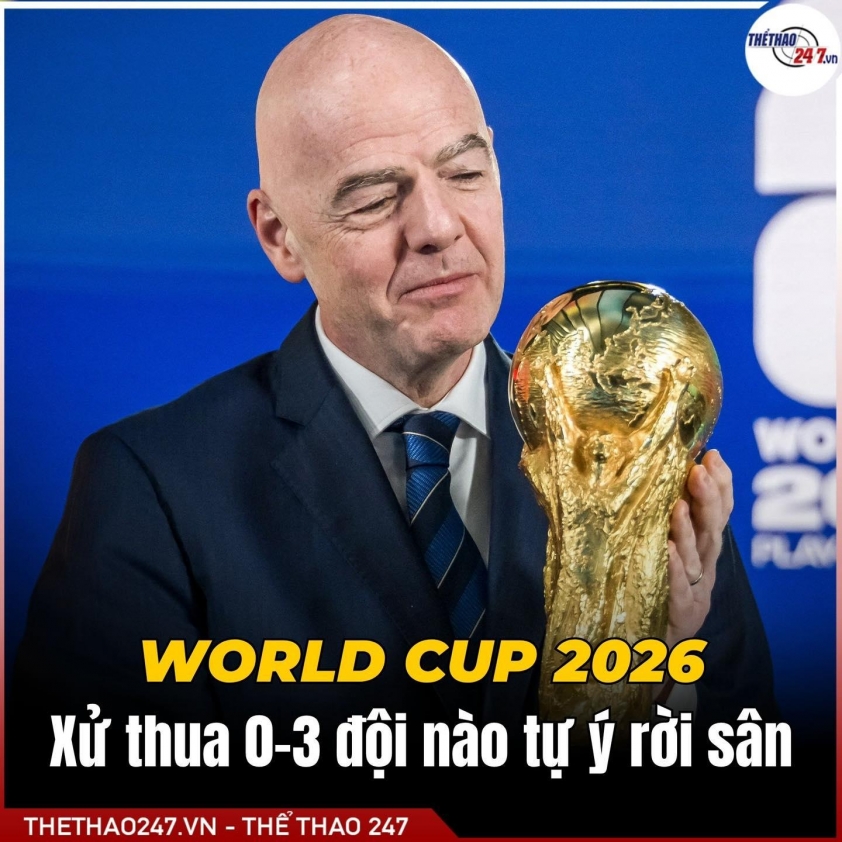 FIFA ban hành quy định xử thua 0-3 tại World Cup
