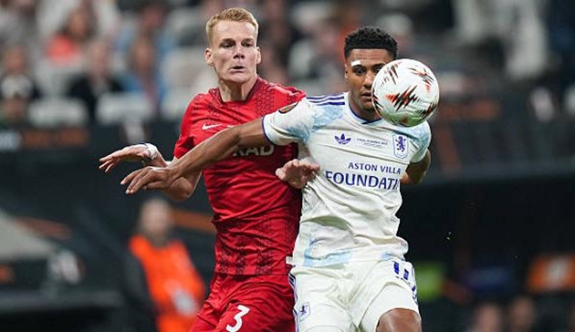 Hàng phòng ngự vững chắc của Aston Villa khiến Freiburg bế tắc