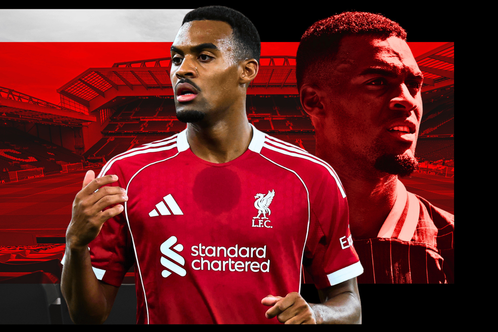 Ryan Gravenberch thi đấu cho Liverpool