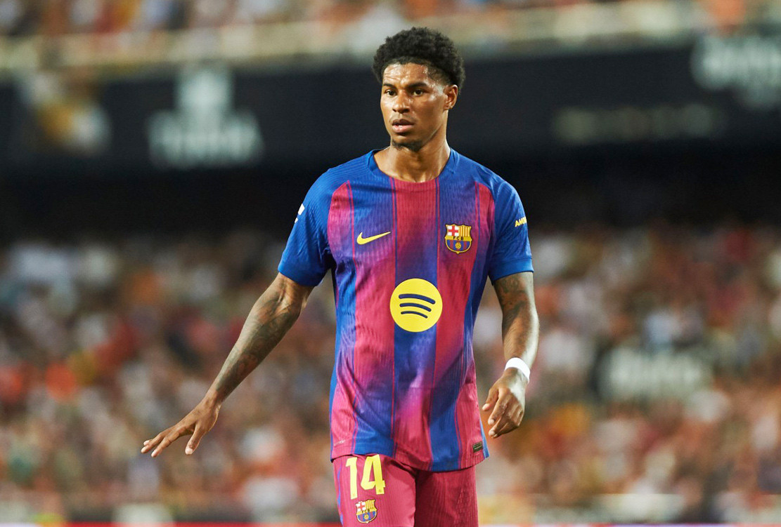 Marcus Rashford thi đấu xuất sắc cho Barcelona
