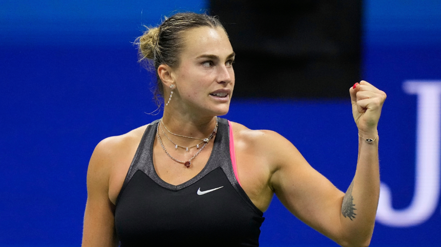 Sabalenka gây ấn tượng mạnh bởi thể lực dồi dào, lối chơi mạnh mẽ