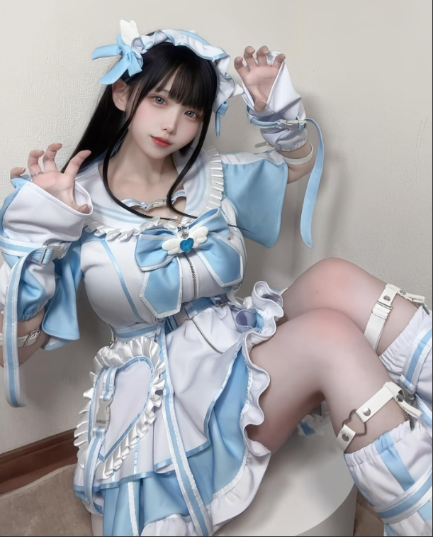 So sánh lượt tương tác giữa ảnh khoe và che vòng một của hot girl cosplay