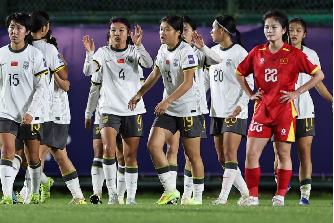 U17 nữ Việt Nam không thể tạo ra bất ngờ trước U17 Trung Quốc
