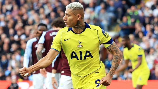 Richarlison ghi bàn cho Tottenham