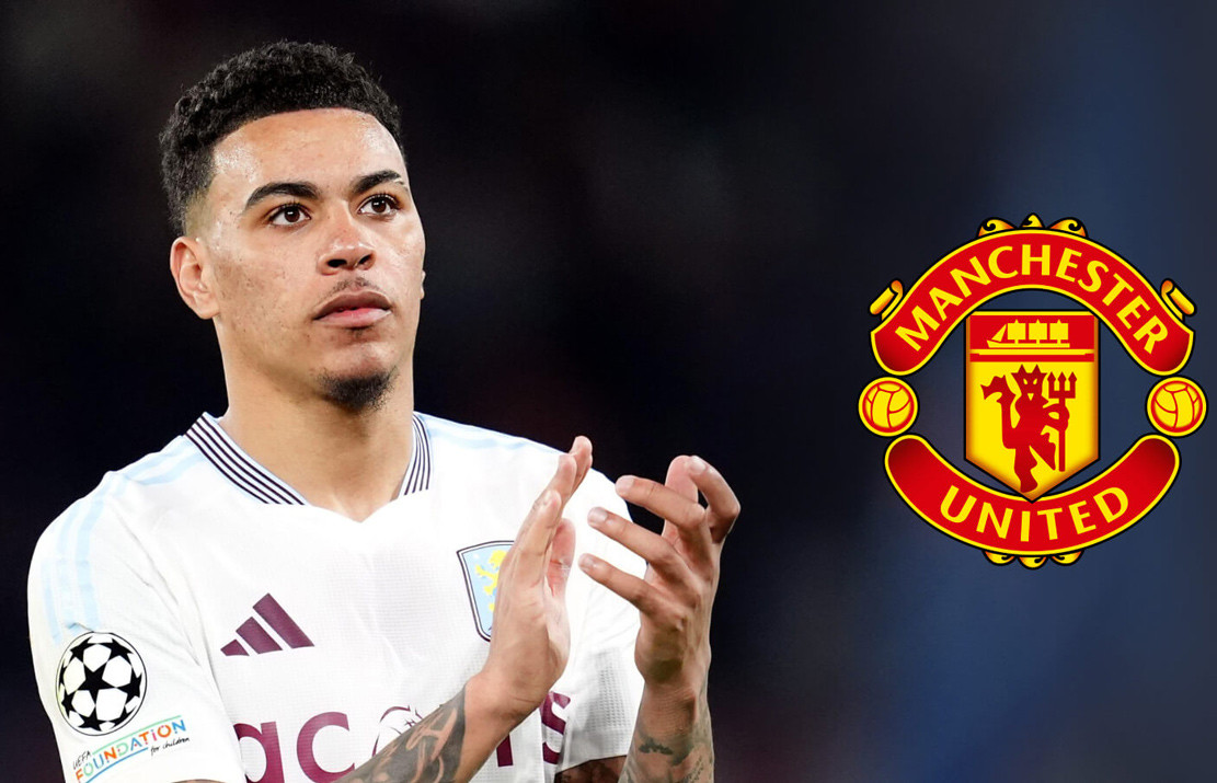 Morgan Rogers trong trang phục Man UTD