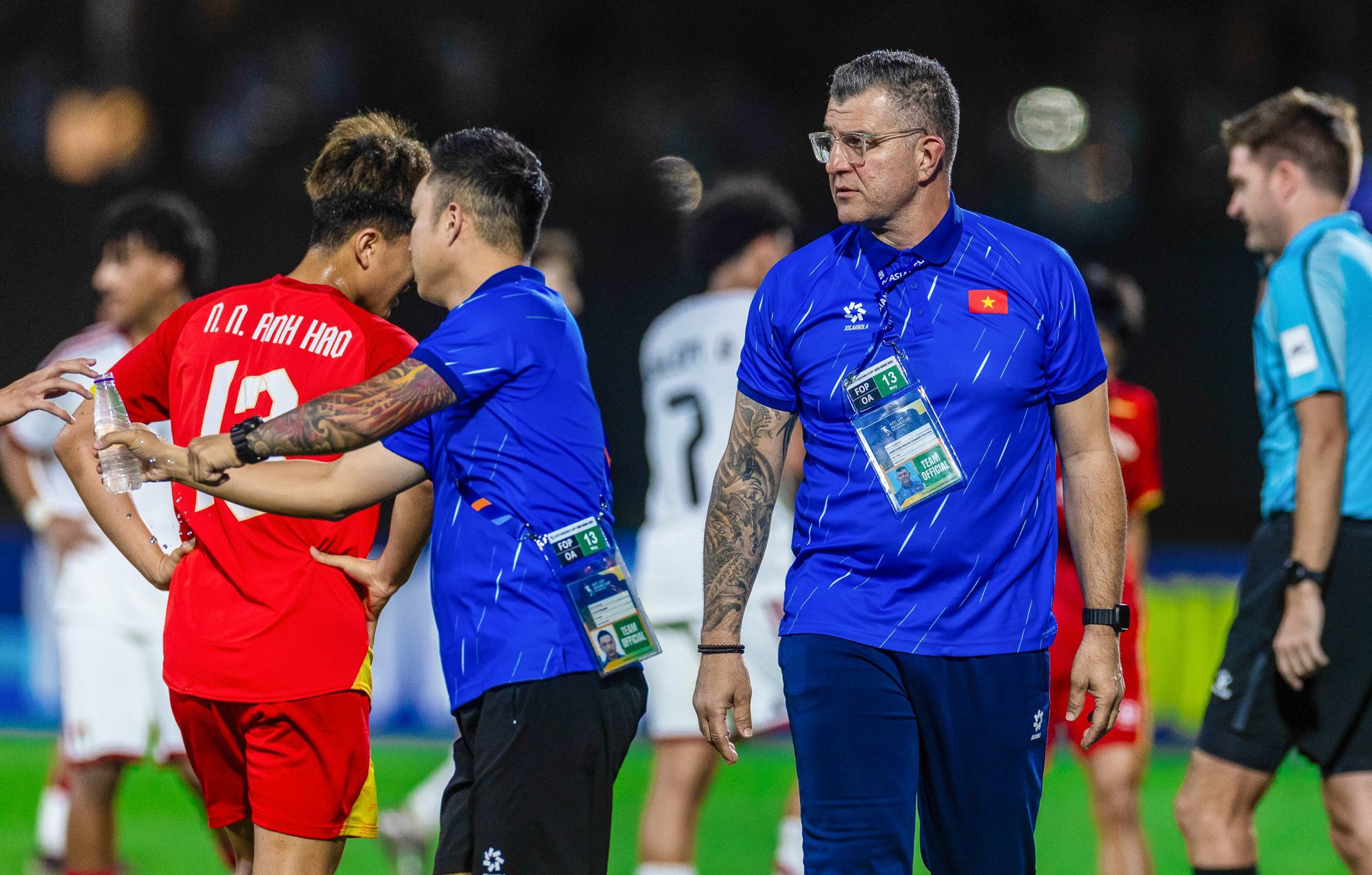 HLV Cristiano Roland có nhiều việc phải làm cùng U17 Việt Nam