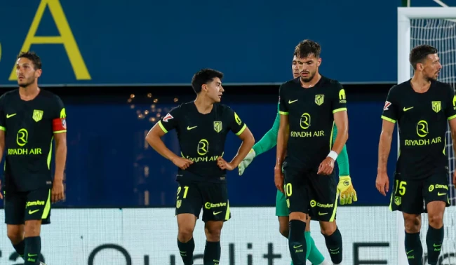 Atletico Madrid thua đậm Villarreal