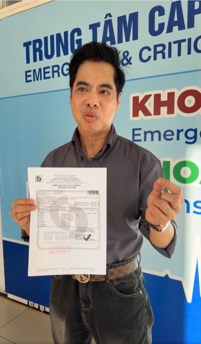 Ngọc Sơn công khai kết quả xét nghiệm ma túy