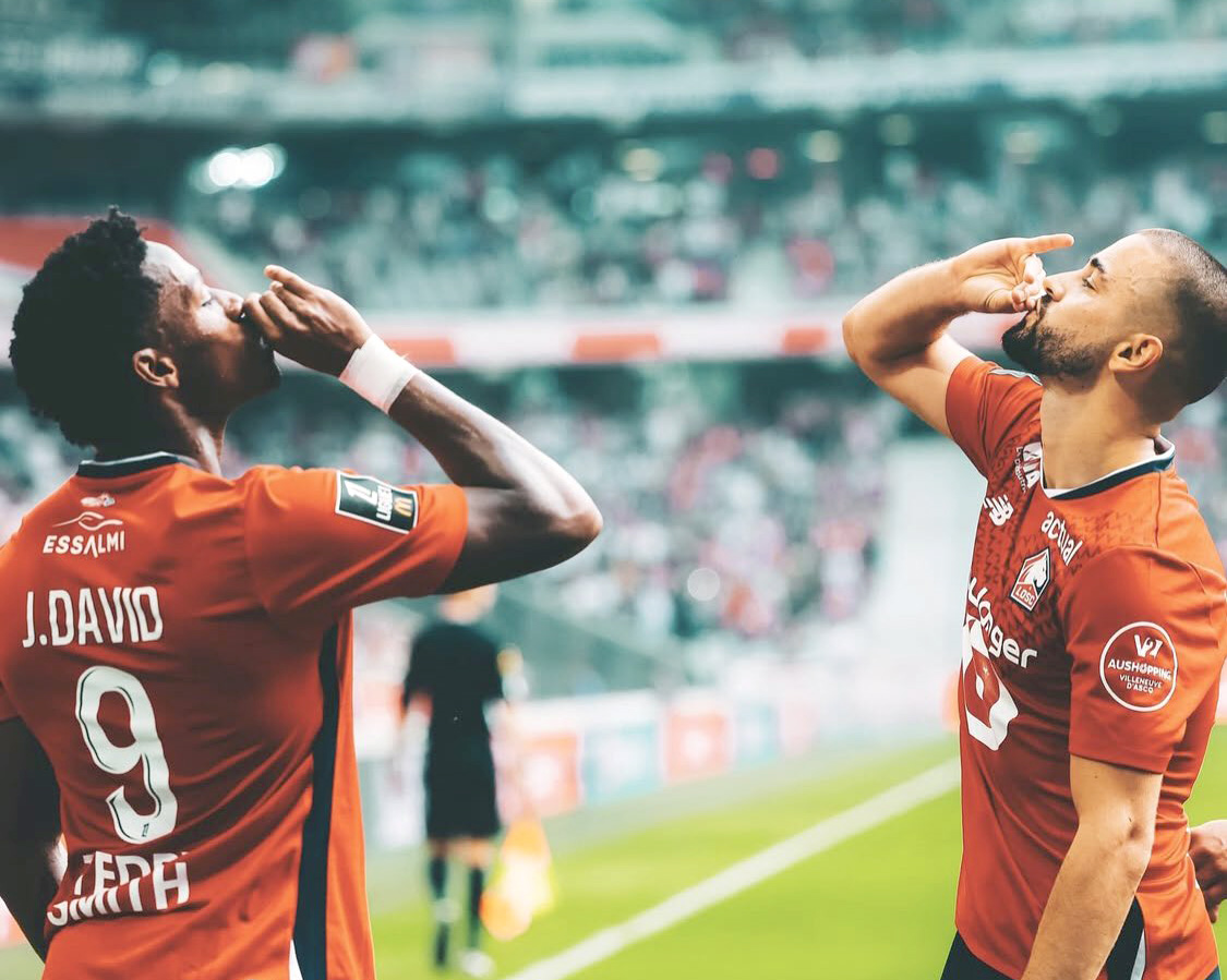 Jonathan David và Edon Zhegrova sẽ tiếp tục được ăn mừng cùng nhau tại Juventus như đã từng tại Lille?