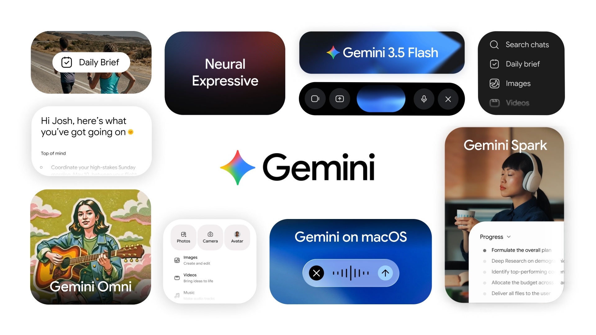 Google Gemini 3.5 Flash, Google Gemini Spark, Google Gemini Omni, su kien I/O 2026, Gemini Omni la gi anh 2