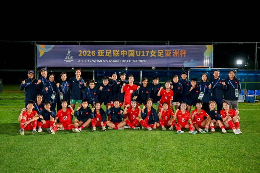 U17 nữ Việt Nam chuẩn bị gặp Australia tranh vé World Cup