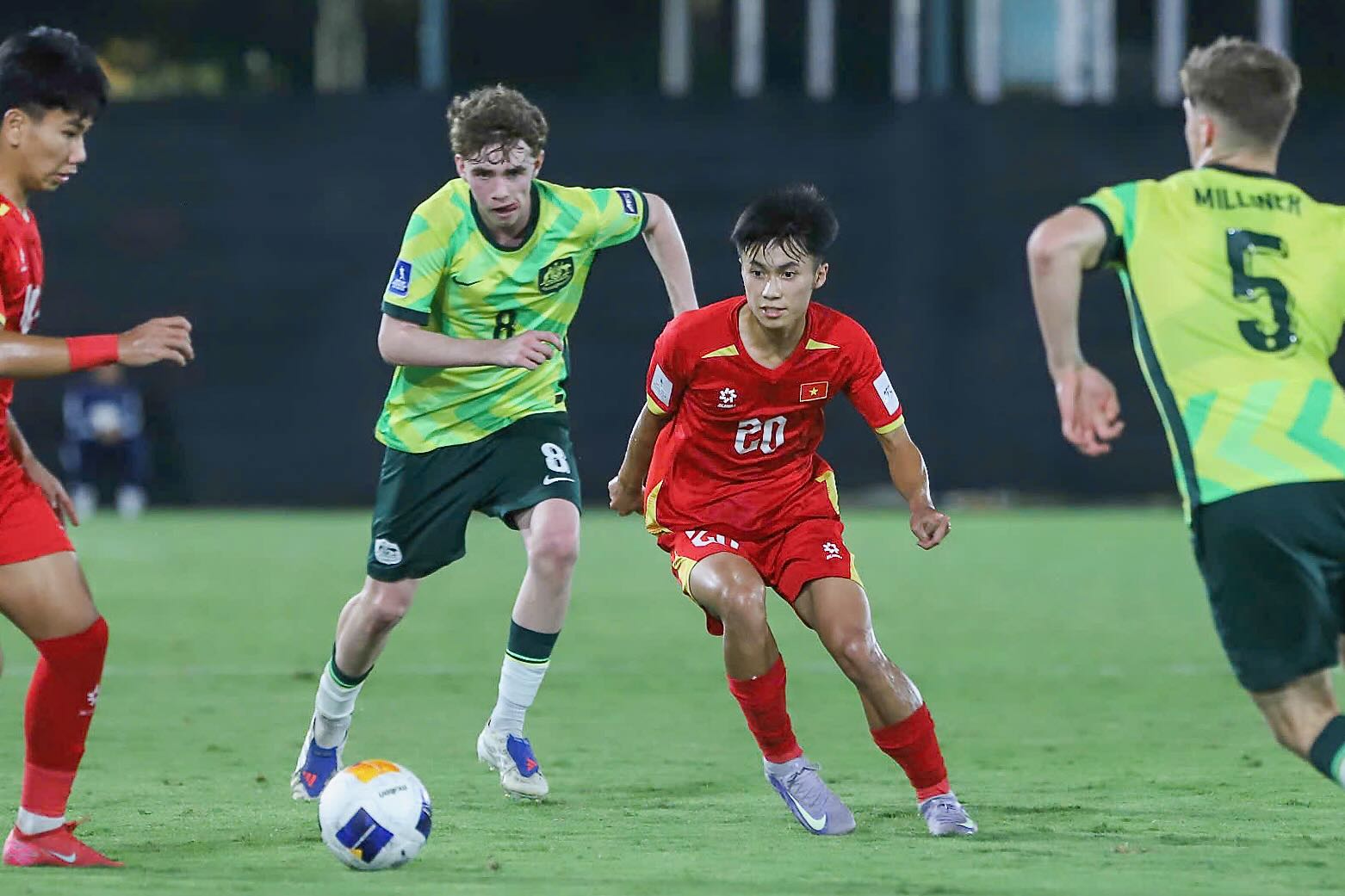 U17 Việt Nam không thể thắng U17 Úc trong lần gặp lại u17 việt nam - Ảnh 1.