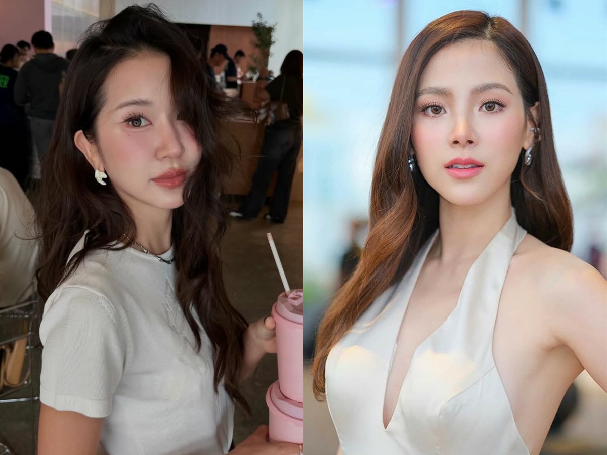Rầm rộ loạt ảnh bạn gái mới của Nine Naphat, Baifern thua xa từ nhan sắc tới thân hình?- Ảnh 2. Khán giả nhận xét, gương mặt Malinee C trông khá đại trà, phổ thông, không có được nét riêng quyến rũ như Baifern.