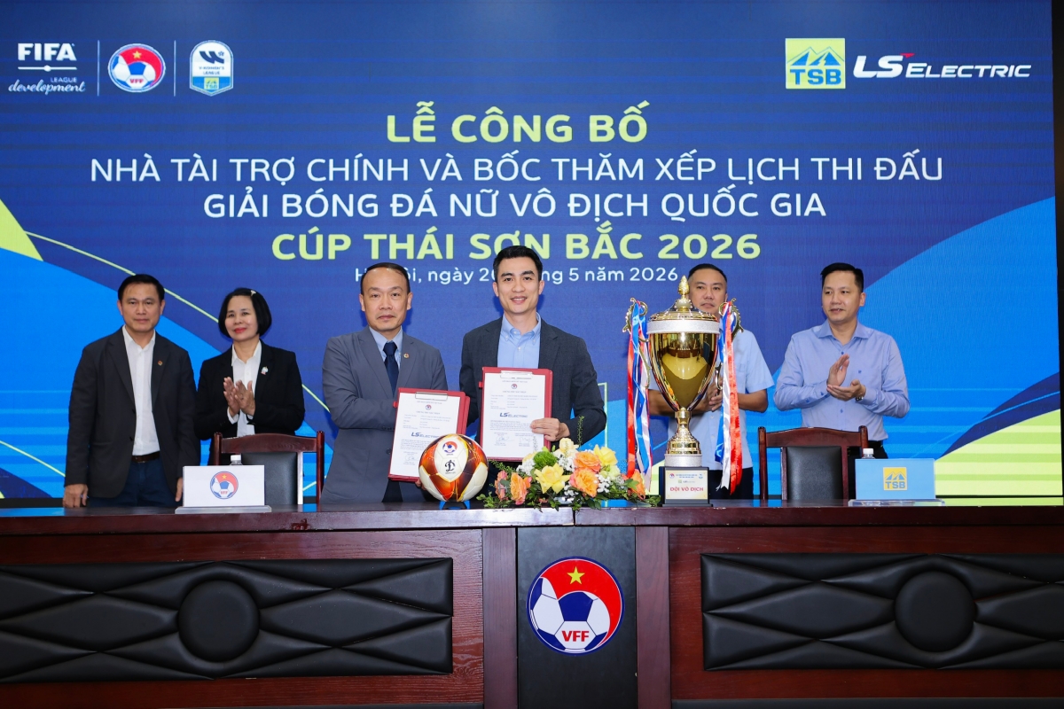 Giải bóng đá nữ VĐQG - Cúp Thái Sơn Bắc 2026 có thêm 1 đội dự giải 1 Giải bóng đá nữ VĐQG - Cúp Thái Sơn Bắc 2026 có thêm 1 đội dự giải