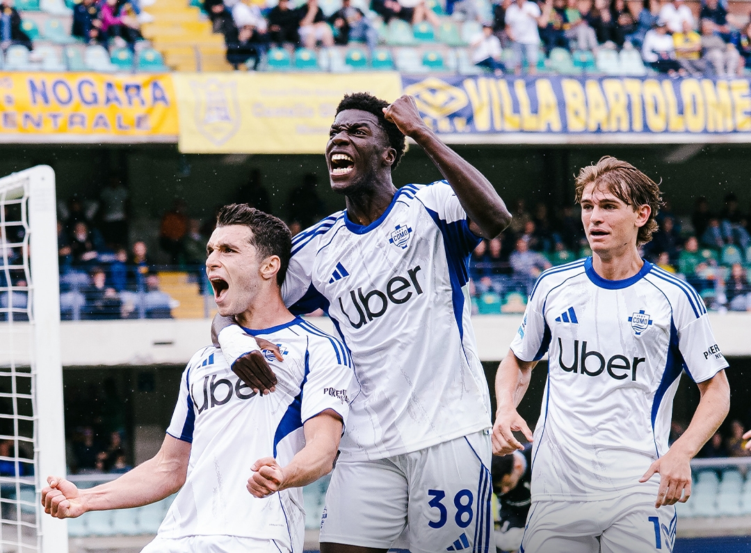 Tasos Douvikas ghi bàn thắng duy nhất giúp Como giành trọn 3 điểm trước Hellas Verona. Tasos Douvikas ghi bàn thắng duy nhất giúp Como giành trọn 3 điểm trước Hellas Verona.