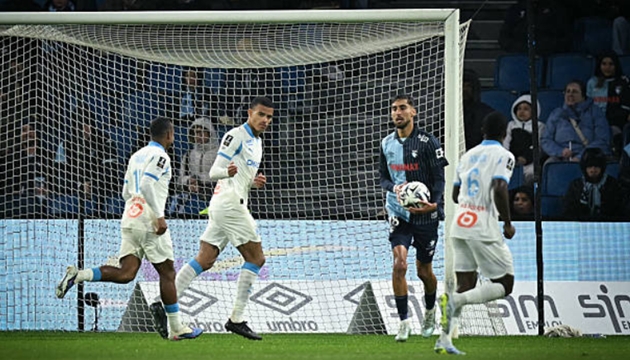 Greenwood ghi bàn thắng duy nhất cho Marseille.