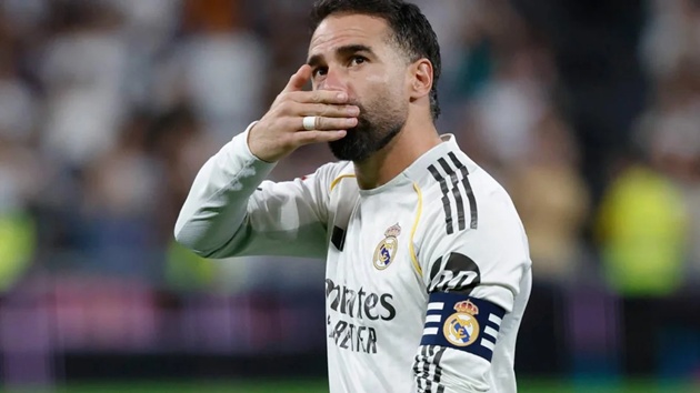 Carvajal chia tay Real Madrid