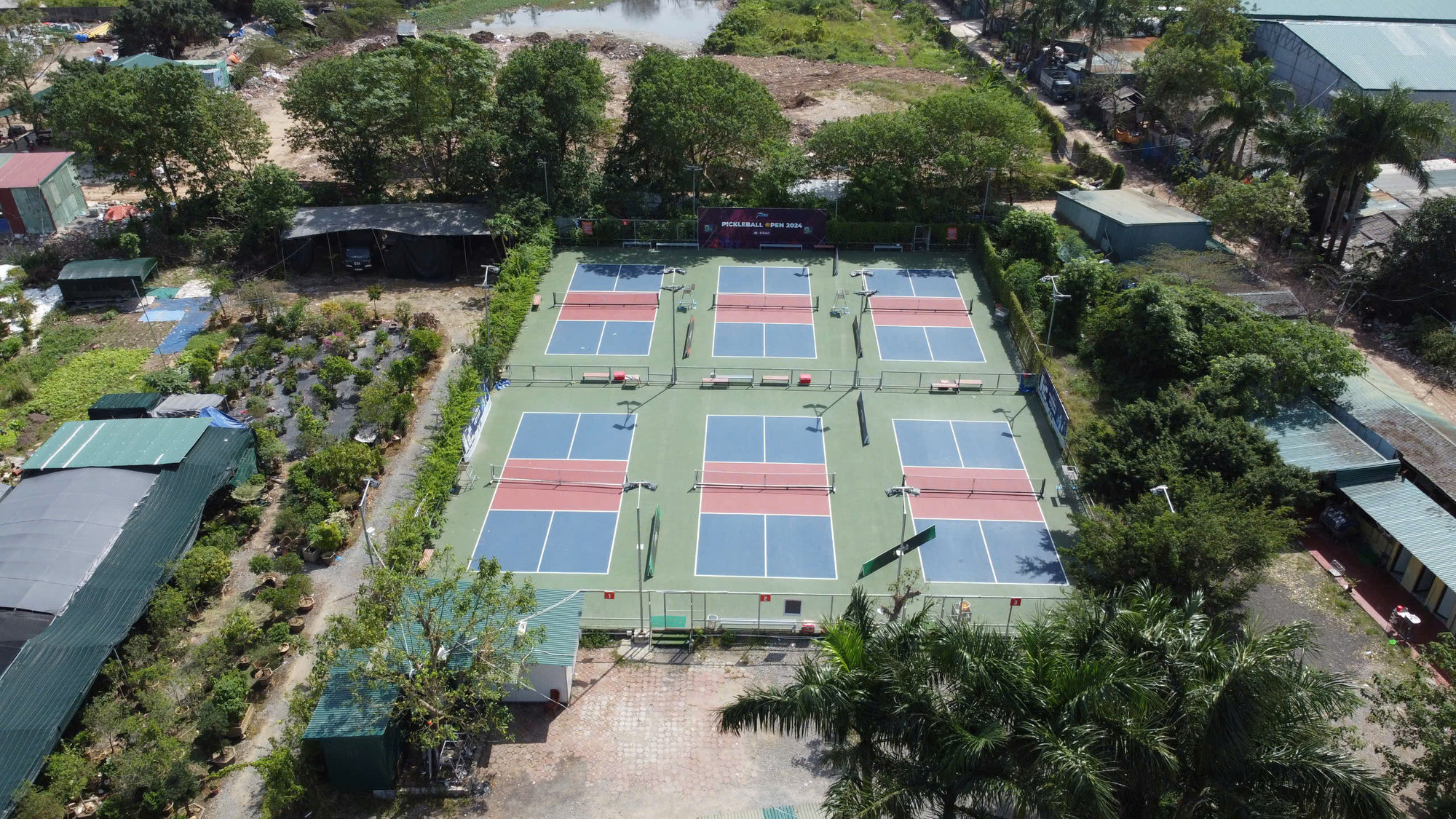 Cụm sân pickleball tại Thanh Hóa