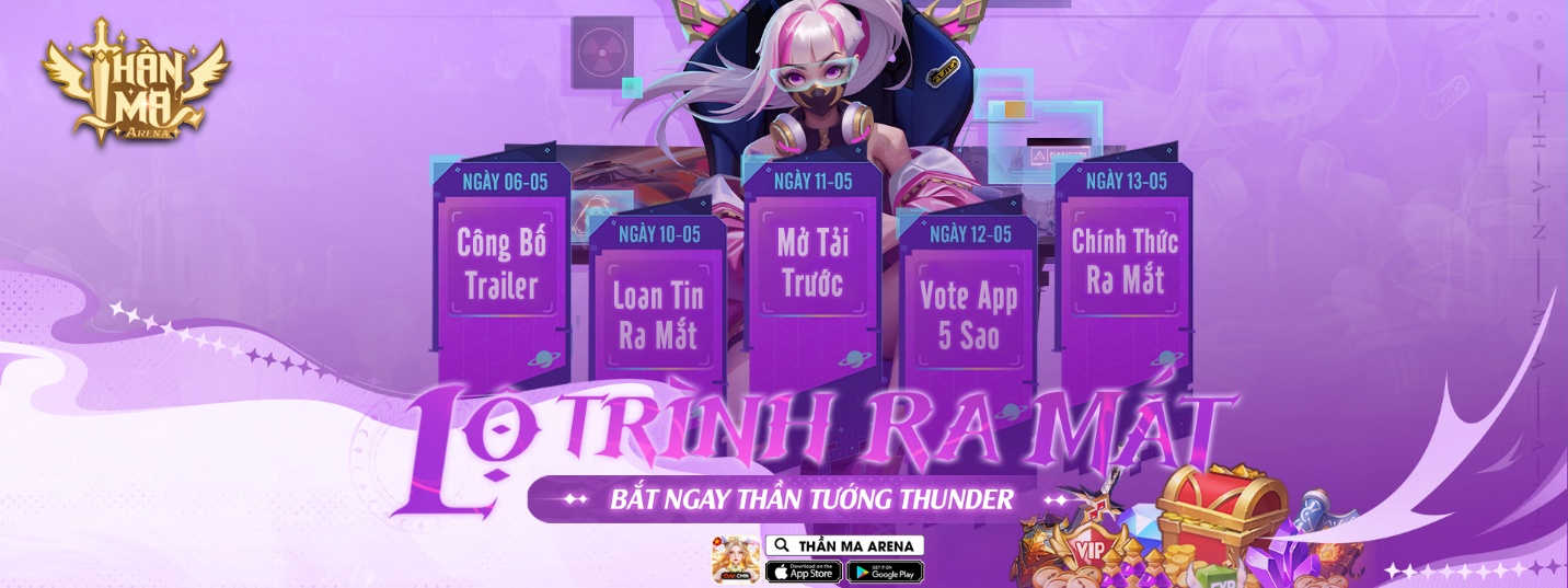 Giao diện hấp dẫn của Thần Ma Arena trên mobile