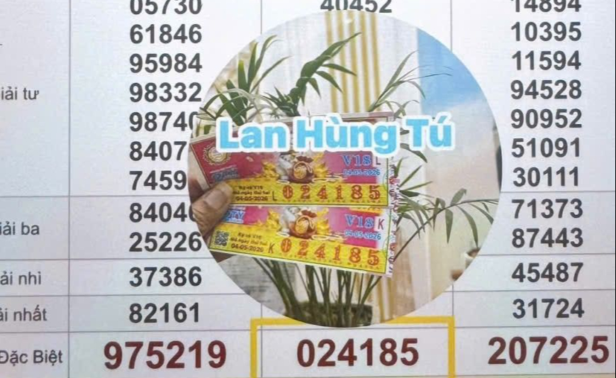 Nhiều người ở TPHCM, Tây Ninh và Vĩnh Long trúng xổ số miền Nam vào sáng 5-5 - Ảnh 2.