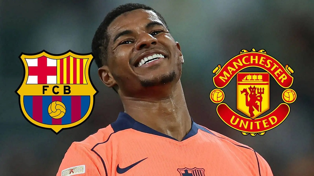 Rashford trong màu áo Barca