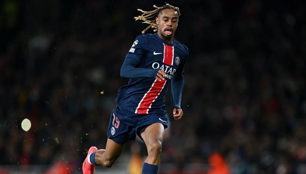 Bradley Barcola có thể rời PSG.