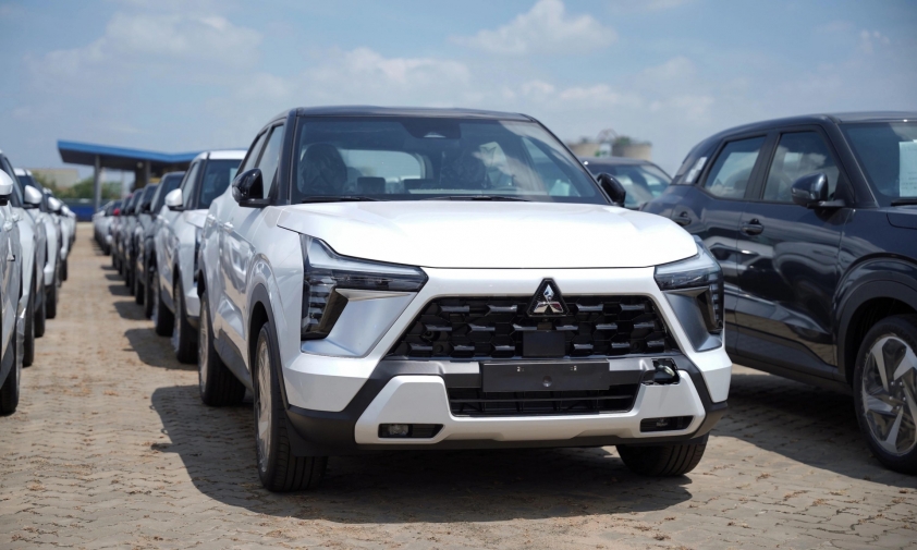 Ngoại hình Mitsubishi Xforce 2026 giữ nguyên phong cách Dynamic Shield