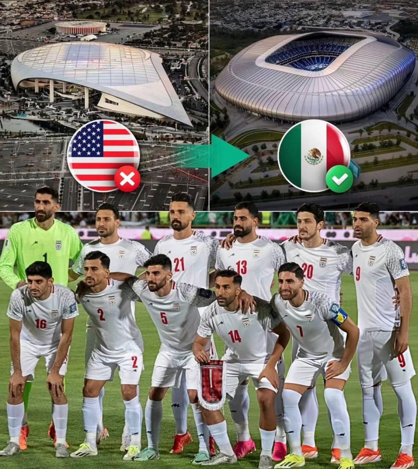 Đại bản doanh của ĐT Iran sẽ chuyển từ Mỹ sang Mexico Đại bản doanh của ĐT Iran chuyển sang Mexico