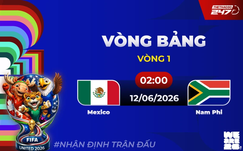 Nhận định Mexico vs Nam Phi