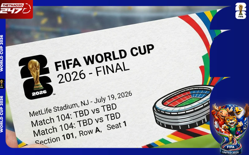 Giá vé xem World Cup 2026 bao nhiêu?