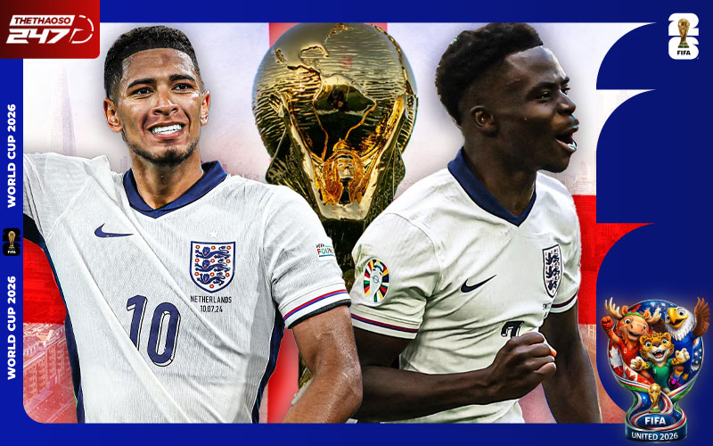 Lịch thi đấu đội tuyển Anh tại World Cup 2026