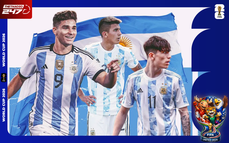 Lịch thi đấu đội tuyển Argentina tại World Cup 2026