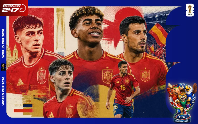 Lịch thi đấu đội tuyển Tây Ban Nha tại World Cup 2026